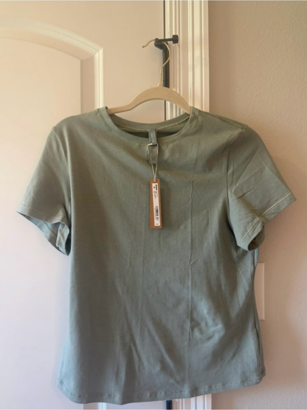 SKIMS cotton jersey shirt